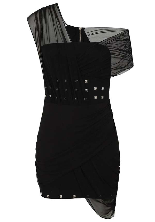 Venus Wrapped Mesh | MINI DRESS