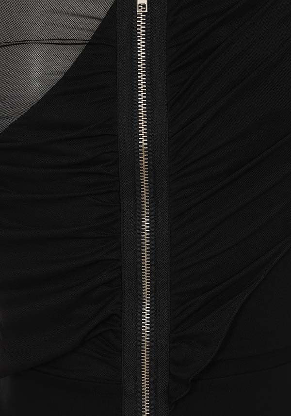 Venus Wrapped Mesh | MINI DRESS