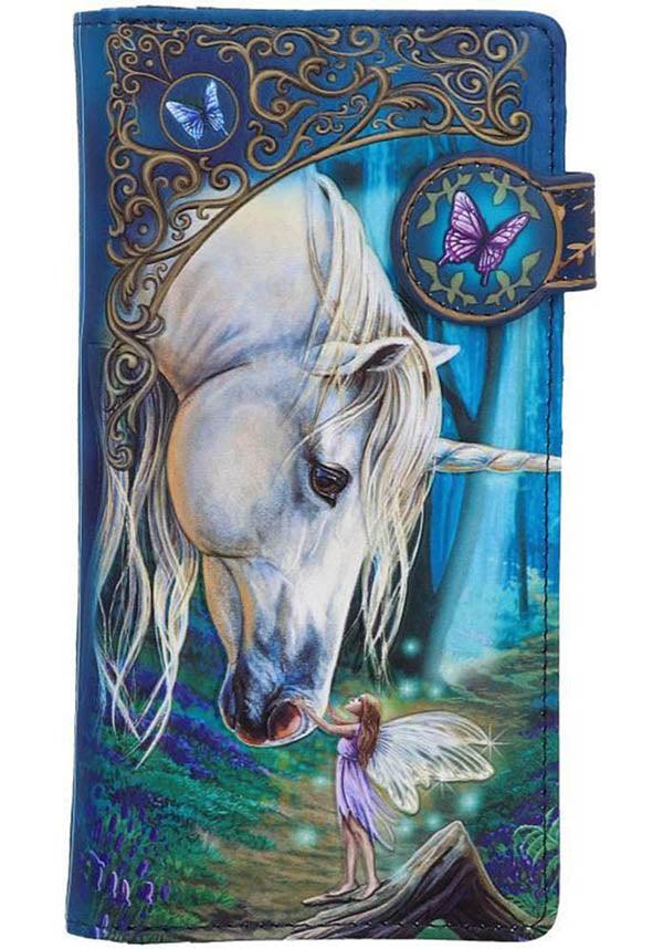 Fairy Whispers | EMBOSSED PURSE - Beserk - accessories, all, clickfrenzy15-2023, discountapp, fairy, fp, gothic, gothic accessories, handbags and purses, ladies accessories, may22, NNSH018590, purse, R220522, unicorn, wallet, wallets, wallets and purse, wallets and purses