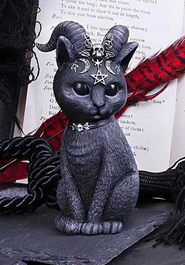 Pawzuph | FIGURINE - Beserk - all, baphomet, black cat, cat, cats, clickfrenzy15-2023, decor, decoration, decorations, discountapp, figure, figurine, figurines, fp, gift, gift idea, gift ideas, gifts, goth, gothic, gothic homewares, halloween decoration, halloween decorations, halloween homewares, home, homeware, homewares, nemesis now, nov20, statue, witch, witches, witchy