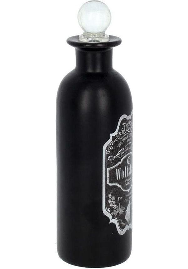 Wolfsbane | POTION BOTTLE - Beserk - all, aug20, bathroom homeware, bathroom homewares, black, bottle, clickfrenzy15-2023, decor, decoration, decorations, discountapp, fp, gift, gift idea, gift ideas, gifts, goth, gothic, gothic homewares, halloween homewares, home, homeware, homewares, nemesis now, poison, witch, witchcraft, witches, witchy