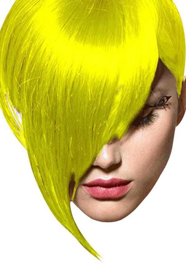 Neon Moon | HAIR COLOUR [118ml] - Beserk - all, arctic fox, artic fox, clickfrenzy15-2023, colour:yellow, cosmetics, discountapp, fp, hair colour, hair dye, hair yellow, labeluvreactive, labelvegan, lethal industries, mermaid, moon, rainbow, uvreactive, vegan, yellow