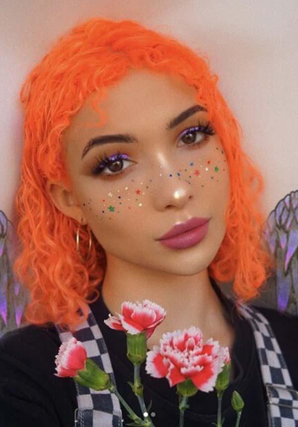 Neon Peach | UNICORN HAIR COLOUR - Beserk - all, clickfrenzy15-2023, cosmetics, discountapp, dye, fp, hair colour, hair dye, hair orange, labelvegan, lime crime, lime crime hair, mermaid, orange, peach, rainbow, vegan