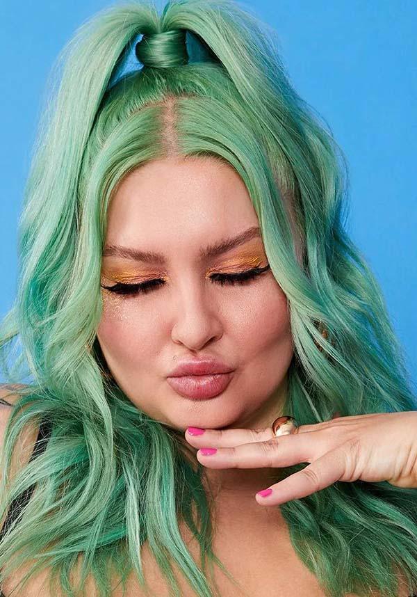 Neverland | HAIR COLOUR [118ml] - Beserk - 420sale, all, arctic fox, artic fox, clickfrenzy15-2023, colour:green, cosmetics, discountapp, fp, green, hair colour, hair dye, hair green, labelvegan, lethal industries, light green, mermaid, mint, pastel, pastel goth, pastel green, vegan