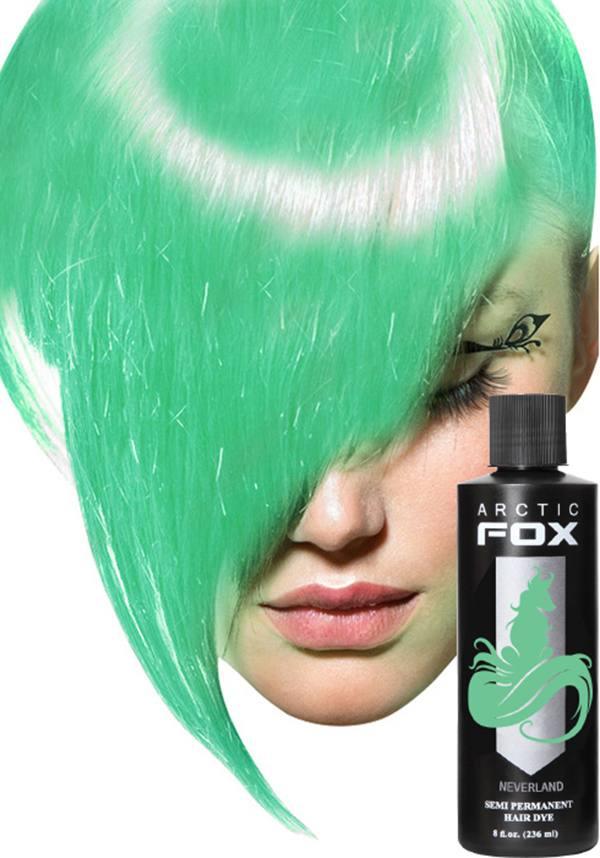 Neverland | HAIR COLOUR [236ml] - Beserk - 420sale, all, arctic green, artic fox, clickfrenzy15-2023, cosmetics, discountapp, fp, green, hair colour, hair dye, hair green, labelvegan, lethal industries, light green, mermaid, mint, pastel, pastel goth, pastel green, vegan