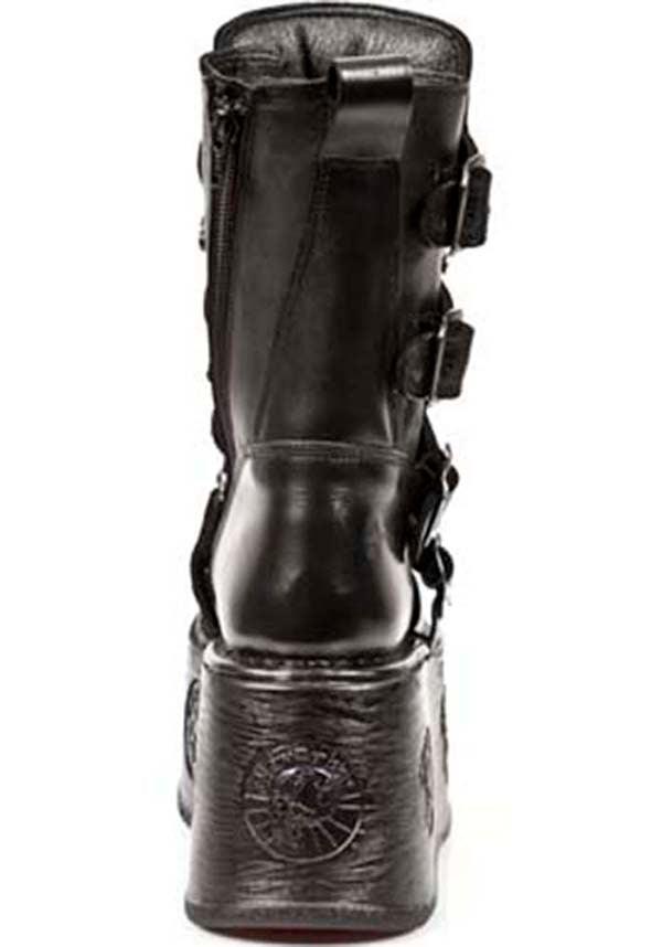 M-1473-S3 | PLATFORM BOOTS [PREORDER] - Beserk - all, black, boot, boots, boots [preorder], clickfrenzy15-2023, discountapp, fp, goth, gothic, labelpreorder, leather, long boots, new rock, nov21, nrpo, platform, platform boots, platforms, platforms [preorder], preorder, shoe, shoes, unisex