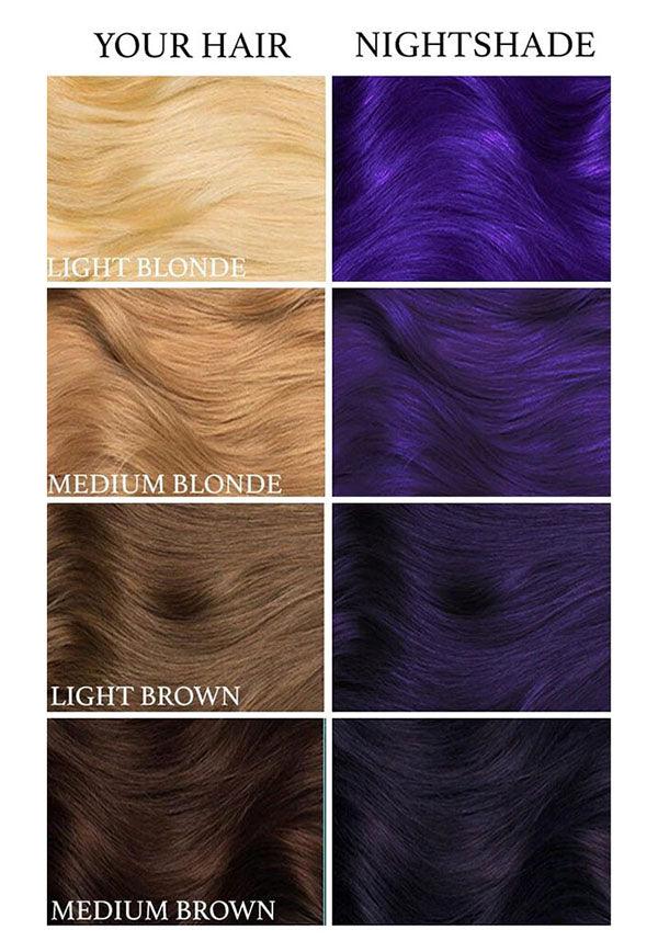 Nightshade | HAIR DYE - Beserk - all, clickfrenzy15-2023, cosmetics, dark purple, discountapp, dye, fp, goth, hair, hair colour, hair dye, hair dyes, hair purple, labelvegan, LT3083, luna tides, lunar tides, purple, vegan