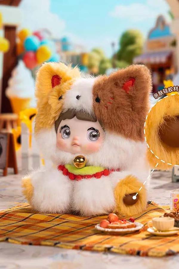 Nommi Sitting Zoo | PLUSH KEYCHAIN [BLIND BOX]