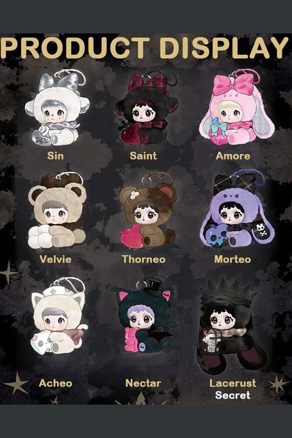 Nommi X Heymi The Entwined Fate | PLUSH KEYCHAIN [BLIND BOX]