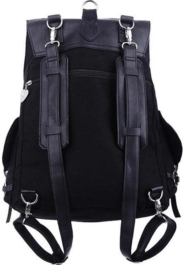 O-Ring | BACKPACK - Beserk - accessories, all, backpack, bag, black, clickfrenzy15-2023, discountapp, fetish, fp, goth, gothic, gothic accessories, handbags and purses, labelvegan, mens, mens accessories, post apocalyptic, vegan
