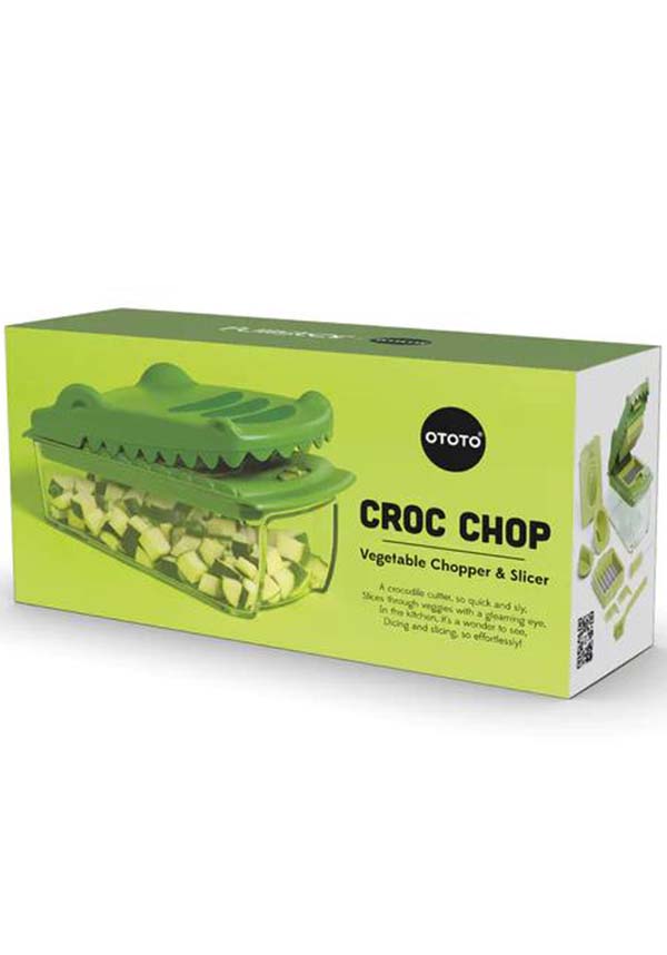 Croc Chop | VEGETABLE CHOPPER &amp; SLICER
