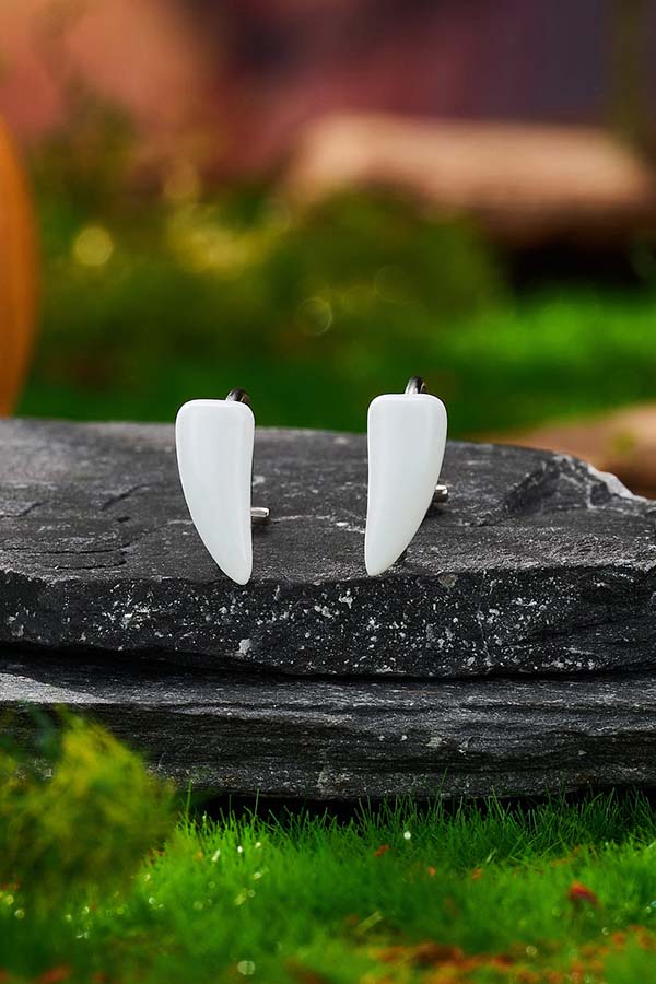 2pcs Faux Fang | LIP STUDS