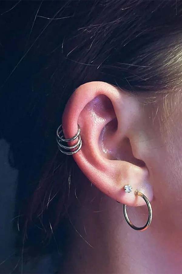 16g [Titanium] Hinged | SEGMENT RING