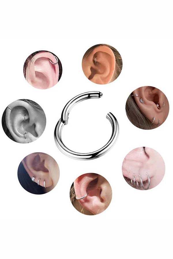 16g [Titanium] Hinged | SEGMENT RING