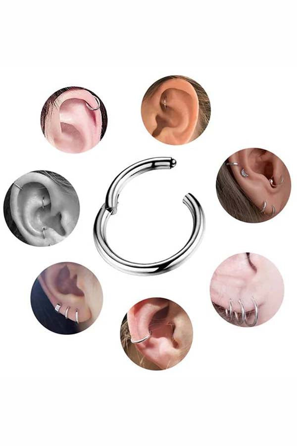 18g [Titanium] Hinged | SEGMENT RING