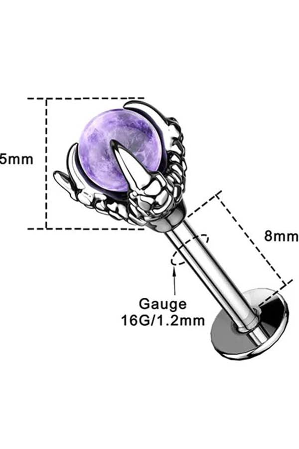 Dragon Claw [Opalite] | STUD