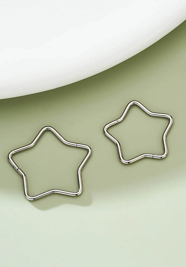 Oufer Star [Titanium] Hinged - Back