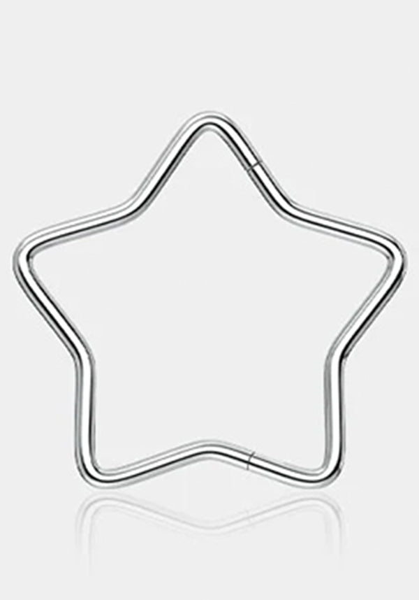 Oufer Star [Titanium] Hinged - Front