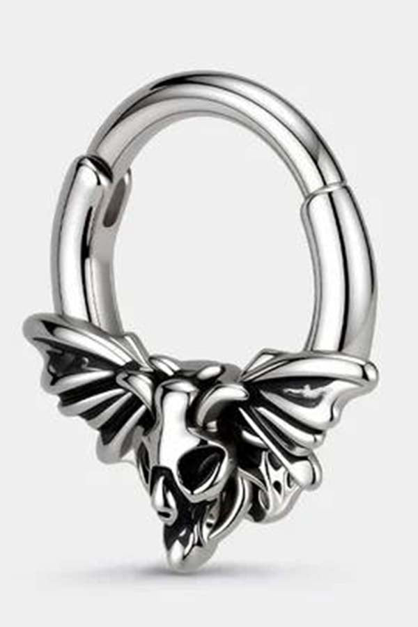 Skull Moth Segment Septum | RING [10mm]