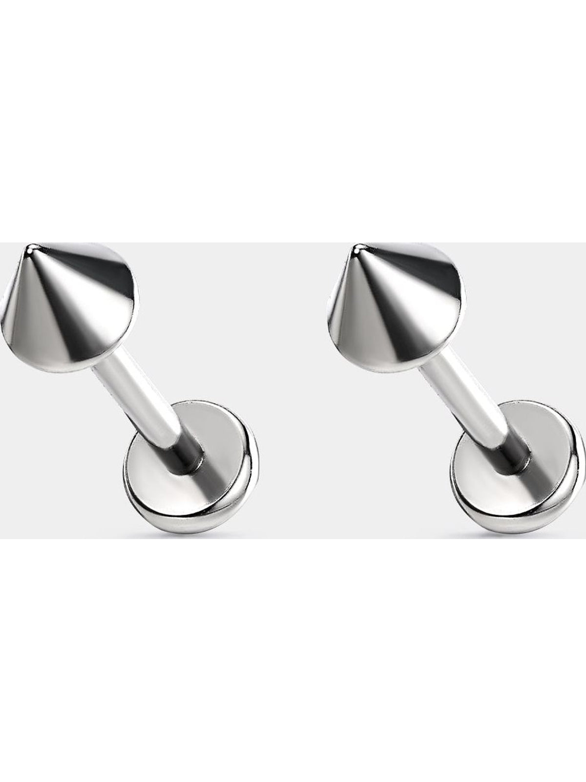 Spike Threadless [Flat-back] | NOSE STUD