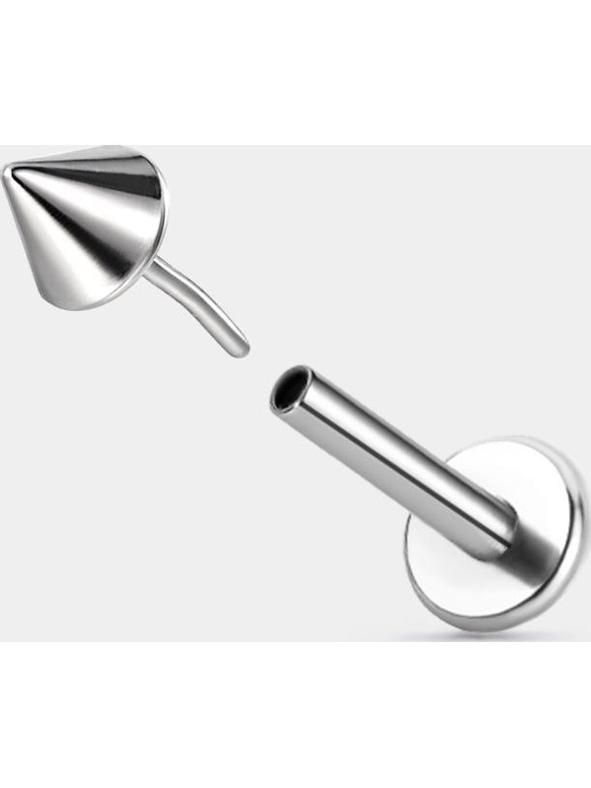 Spike Threadless [Flat-back] | NOSE STUD
