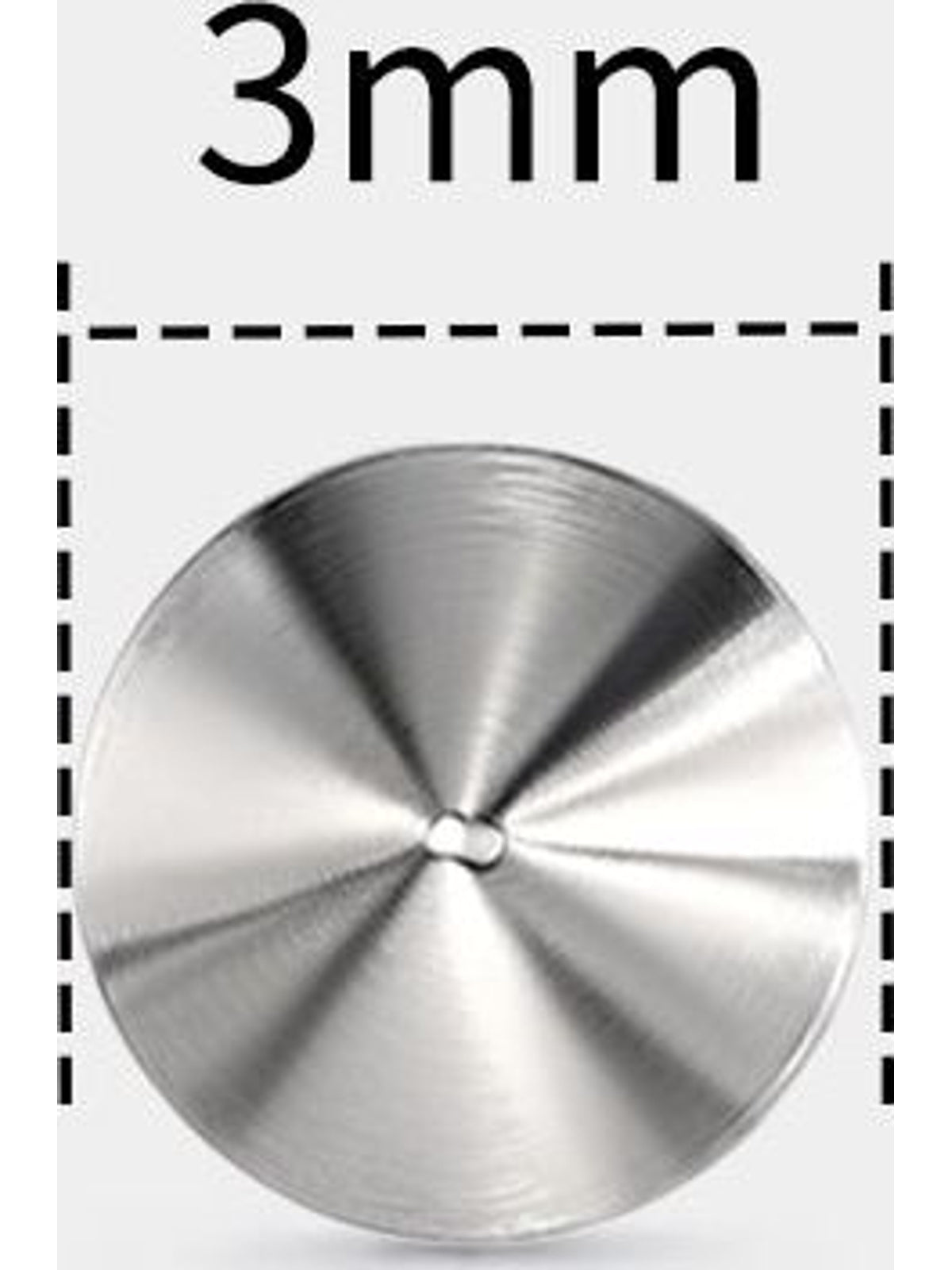 Spike Threadless [Flat-back] | NOSE STUD