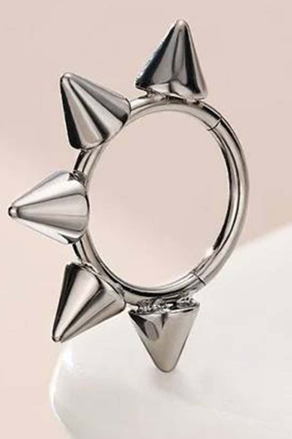 Spike Titanium Segment Nostril | RING