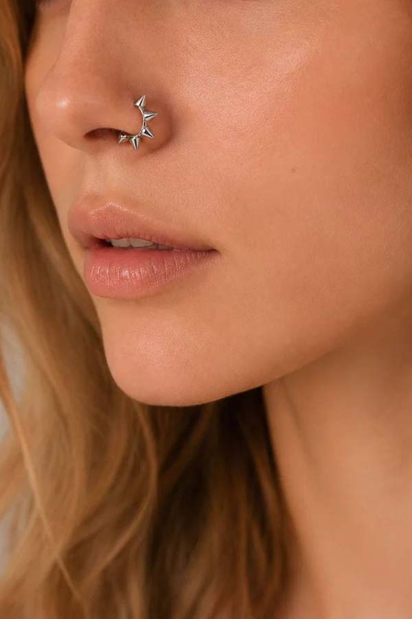 Spike Titanium Segment Nostril | RING