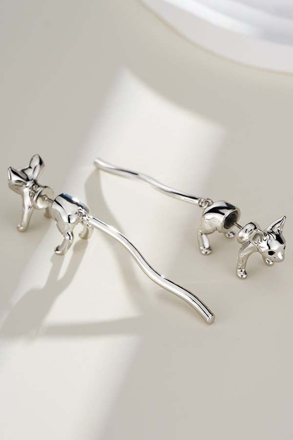 Vivid Cat Dangle | EARRINGS