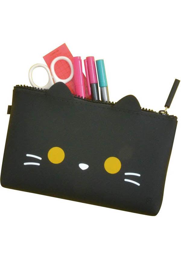 Black Cat | MIMI NUU FRIENDS ZIPPER POUCH - Beserk - accessories, all, all ladies, bag, bags, black, black cat, cat, cats, clickfrenzy15-2023, cpgstinc, dec21, discountapp, fp, gift, gift idea, gift ideas, gifts, KA70996, kawada, kids, kids accessories, kids gifts, ladies, ladies accessories, office, office and stationery, pencil case, pouch, purse, R091221, stationery, wallets and purses