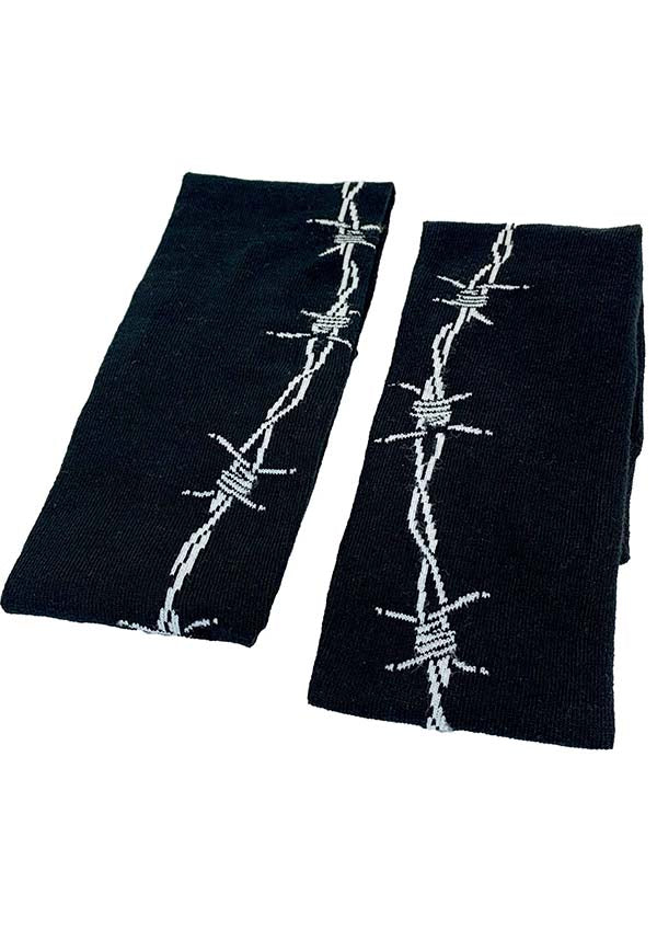 Barbed Wire | OVER THE KNEE SOCKS