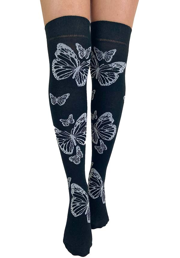Butterfly | OVER THE KNEE SOCKS*