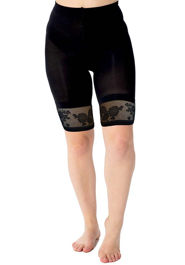 Floral Lace Trim | COMFORT SHORTS