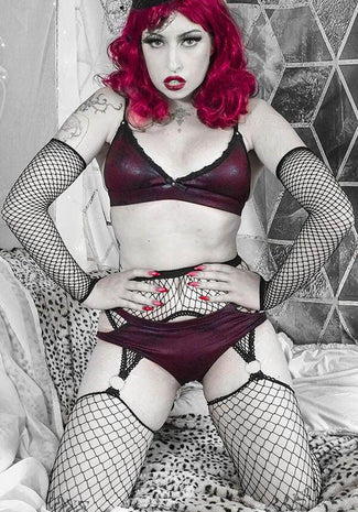 Large Net | SLEEVE GLOVES - Beserk - accessories, all, black, clickfrenzy15-2023, discountapp, emo, fish net, fishnet, fp, gloves, gloves and armwarmers, goth, gothic, gothic accessories, ladies accessories, mar22, mesh, PM300010516, punk, R060322, sheer, winter, winter clothing, winter wear