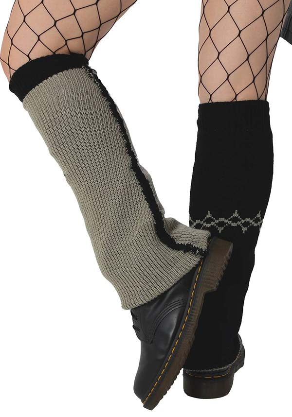 Reversible Cross and Wire | LEG WARMERS