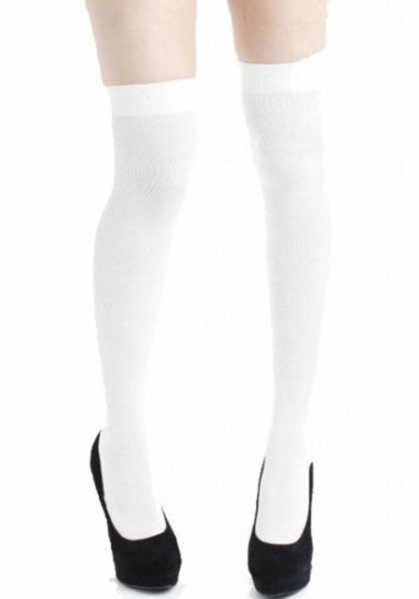 Pamela Mann - White Overknee Socks - Buy Online Australia