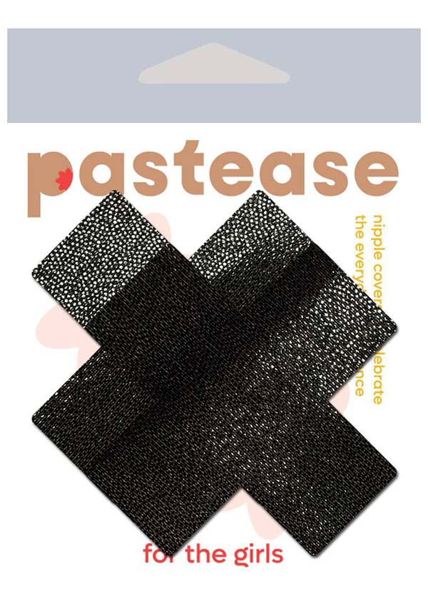 Cross [Liquid Black] | NIPPLE PASTIES