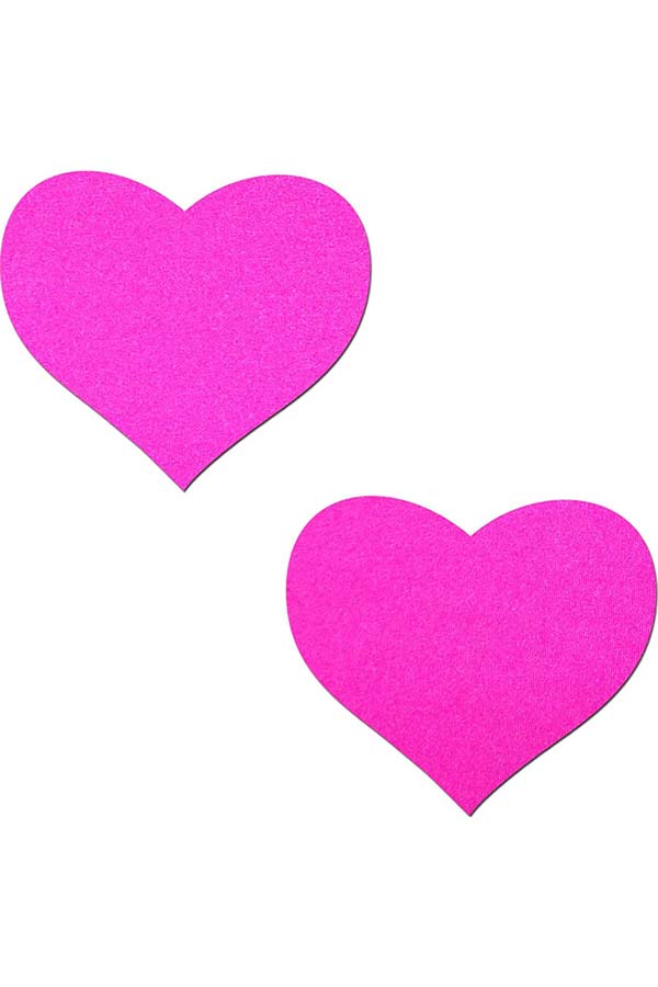 Neon Heart [UV Pink] | NIPPLE PASTIES