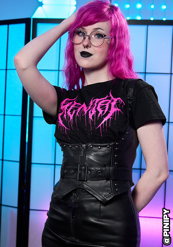 Hentai [Pink] | CROP TEE