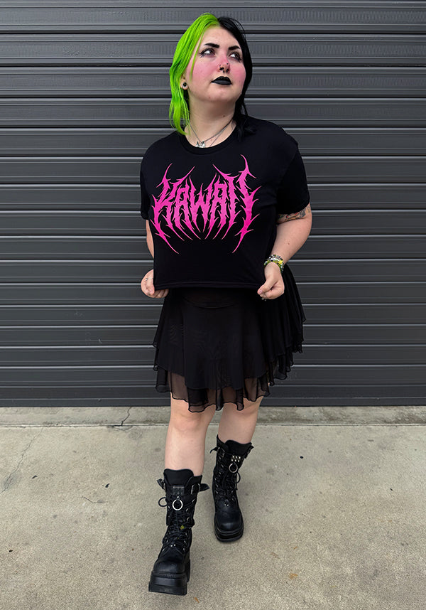Kawaii [Pink] | CROP TEE