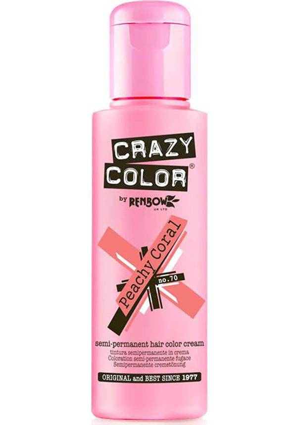 Peachy Coral | HAIR COLOUR - Beserk - all, beserkstaple, clickfrenzy15-2023, cosmetics, crazy color, discountapp, dye, fp, hair, hair colour, hair dye, hair dyes, hair orange, hair pink, labelvegan, mermaid, orange, peach, pink, rainbow, repriced011222, vegan