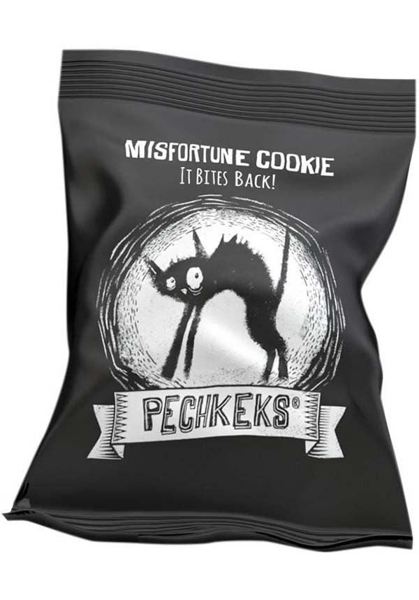 Single | MISFORTUNE COOKIE - Beserk - all, black, cats, clickfrenzy15-2023, discountapp, edibles, food, fp, gift, gift idea, gift ideas, gifts, gothic, gothic gifts, halloween, homewares, labelvegan, mens gifts, novelty, valentines, vegan, witch