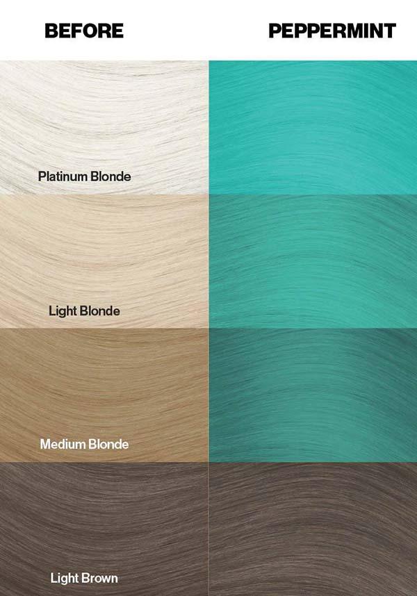 Peppermint | HAIR COLOUR - Beserk - 420sale, all, beserkstaple, clickfrenzy15-2023, cosmetics, crazy color, discountapp, dye, fp, green, hair, hair colour, hair dye, hair dyes, hair green, labelvegan, mermaid, mint, pastel goth, repriced011222, turquoise, vegan