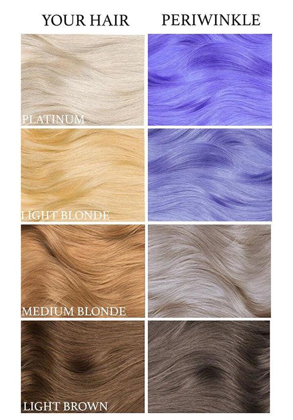 Periwinkle | HAIR DYE - Beserk - all, blue, bright, clickfrenzy15-2023, cosmetics, discountapp, dye, fp, hair, hair blue, hair colour, hair dye, hair dyes, labelvegan, luna tides, lunar tides, mermaid, pastel goth, vegan