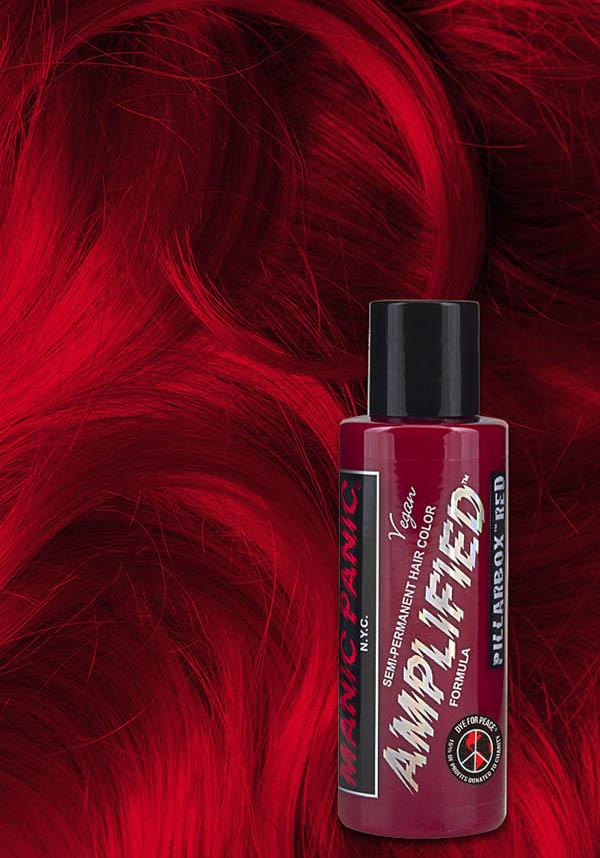 Pillarbox Red | AMPLIFIED COLOUR - Beserk - all, clickfrenzy15-2023, cosmetics, cpgstinc, discountapp, dye, ebaymp, fp, hair colour, hair dye, hair red, labelvegan, manic panic, manic panic hair, NAK532922, rainbow, red, vegan