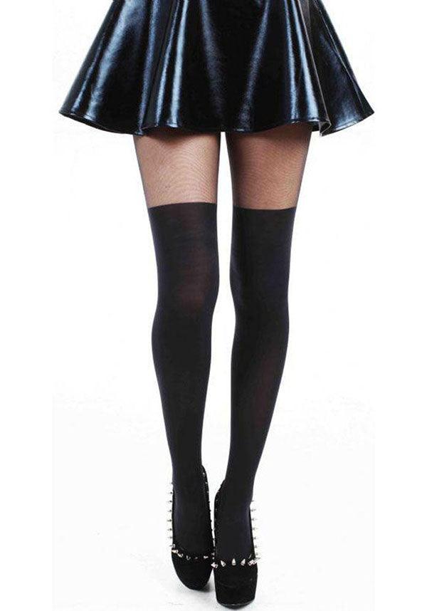 Plain Over The Knee | TIGHTS - Beserk - all, all clothing, all ladies, all ladies clothing, black, clickfrenzy15-2023, cosplay, derby hosiery, discountapp, fp, hosiery, hosiery and socks, ladies, ladies clothing, pamela mann, repriced100523, stockings, tights