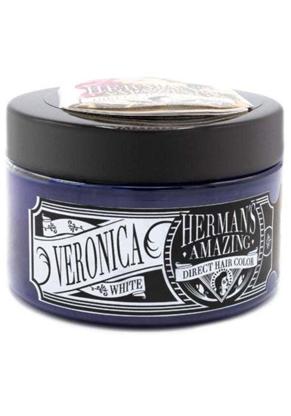 Platinum Veronica White | HAIR COLOUR - Beserk - all, clickfrenzy15-2023, cosmetics, discountapp, dye, fp, goth, hair, hair colour, hair dye, hair dyes, hair white, hermans colour, hermans hair colour, labelvegan, vegan, white