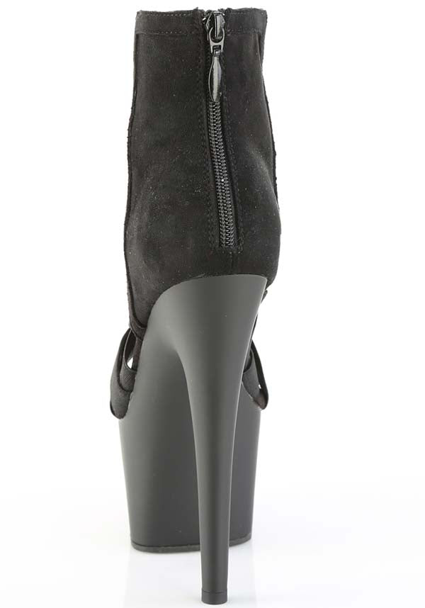 ADORE-700-24 [Black Elastic] | HEELS [PREORDER]