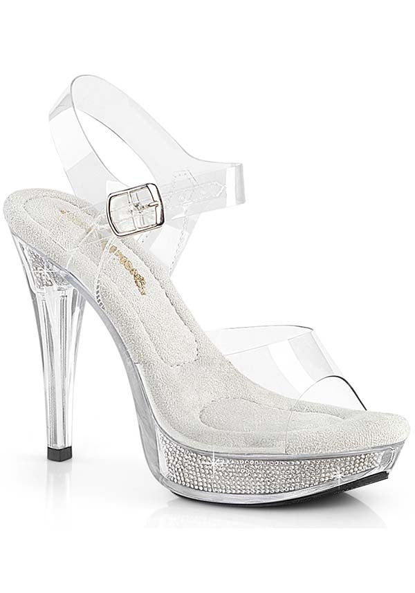 COCKTAIL-508SRSI [Clear] | HEELS [PREORDER]