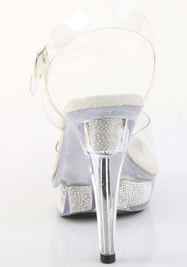 COCKTAIL-508SRSI [Clear] | HEELS [PREORDER]